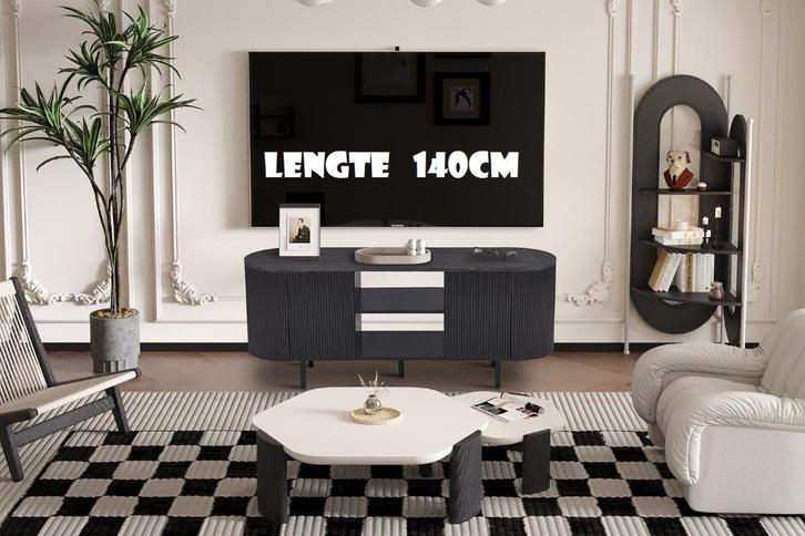 QZ TvMeubel NIEUW Model LAGOS  +Gratis Levering, Huis en Inrichting, Kasten |Televisiemeubels, Nieuw, Ophalen