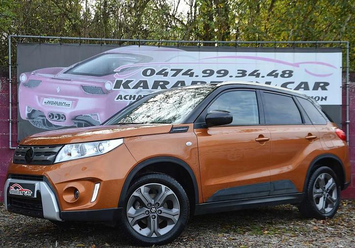 Suzuki Vitara 1.6i 4x4 All grip CARPLAY CAM CLIM CRUIS 17.36, Autos, Suzuki, Entreprise, Achat, Vitara, ABS, Caméra de recul, Airbags