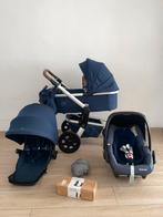 Joolz Hub Petrol Blue kinderwagen 4-in-1+ IsoFix, B, Voetenzak, Ophalen of Verzenden, Zo goed als nieuw