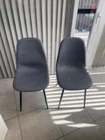 Twee keukenstoelen, Huis en Inrichting, Stoelen, Ophalen, Twee, Metaal, Zo goed als nieuw