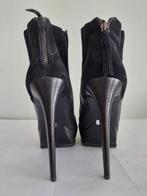 210C* Topshop sexy boots noirs cuir (41), Topshop, Noir, Envoi, Neuf