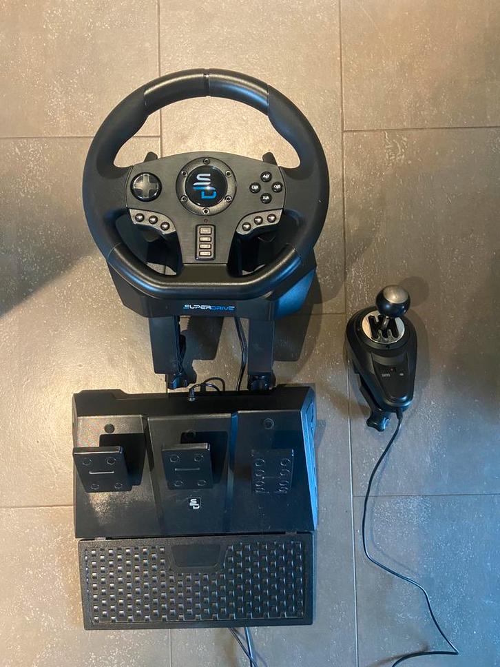 Subsonic Superdrive GS850-X Racestuur, Games en Spelcomputers, Games | Sony PlayStation 4, Zo goed als nieuw, Racen en Vliegen