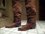 Bruine hoge laarzen, Hoge laarzen, Bruin, Ophalen of Verzenden, Zo goed als nieuw