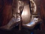 Hoge lederen laarzen taupe kleur maat 38- 39, Kleding | Dames, Geox, Hoge laarzen, Overige kleuren, Nieuw