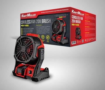 ventilator draadloos 20 volt lithium incl batt/lader beschikbaar voor biedingen