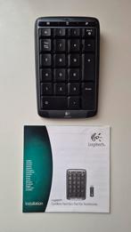 Logitech Pavé Numérique sans fil pour ordinateurs portables, Numerique, Enlèvement ou Envoi, Logitech, Comme neuf