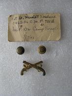 Collars Officier armée US 1939-1945-Original., Collections, Envoi