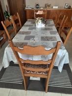 Eetkamer compleet, Ophalen, Gebruikt, 4 tot 6 stoelen