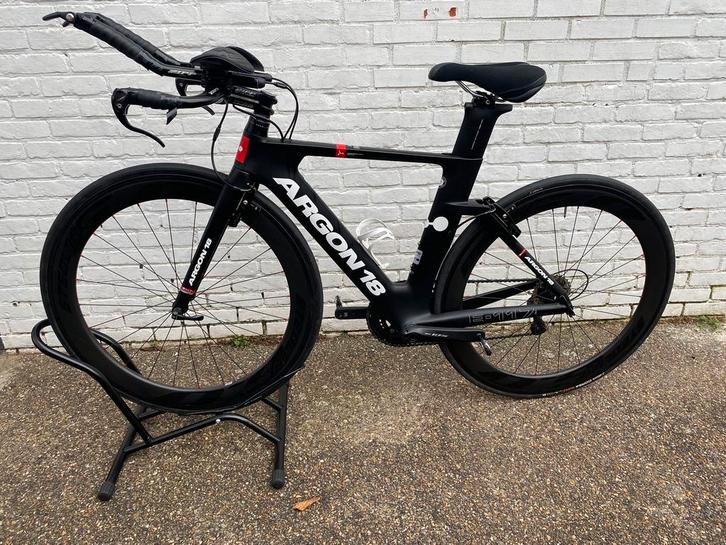 Tijdritfiets argon18 carbon, Fietsen en Brommers, Fietsen | Racefietsen, Zo goed als nieuw, Overige merken, Carbon, Ophalen