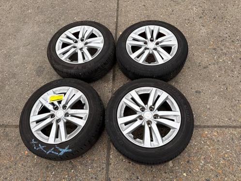 Sportvelgenset + banden van een Peugeot 308, Auto-onderdelen, Banden en Velgen, Personenwagen, Gebruikt, 3 maanden garantie