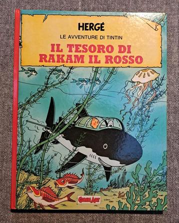 Tintin, Il tesoro di Rakam il Rosso. Italiaanse Kuifje.