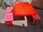 Picknick tafel, Jardin & Terrasse, Tables de pique-nique, Enlèvement ou Envoi, Aluminium, Pliant, Carré