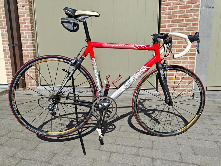 Koersfiets Decathlon Competition 9.0, Fietsen en Brommers, Fietsen | Racefietsen, Gebruikt, Heren, Overige merken, 15 tot 20 versnellingen