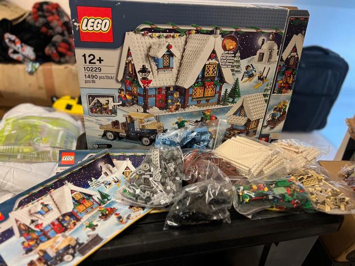 Lego creator 10229 winter village cottage, Kinderen en Baby's, Speelgoed | Duplo en Lego, Gebruikt, Lego, Complete set, Ophalen