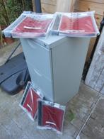 dossierkast metaal grijs nieuw 3 laden met 60 hangmappen, Ophalen, Minder dan 50 cm, 100 tot 150 cm, Nieuw
