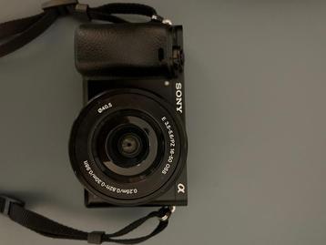 Sony alpha 6000 avec objectif E55-210mm et avec pochette com, Compact, Ophalen of Verzenden, Zo goed als nieuw, Sony