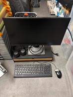 Dell scherm, toetsenbord, muis en laptophouder, Enlèvement, Comme neuf