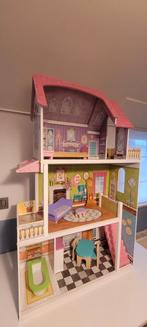 houten poppenhuis, Ophalen, Zo goed als nieuw, Poppenhuis