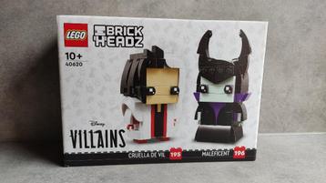 lego brickheadz disney 40620 cruella & maleficent beschikbaar voor biedingen