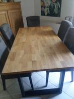 Table salle à manger 6 chaises, Maison & Meubles, Salles à manger complètes, Enlèvement ou Envoi
