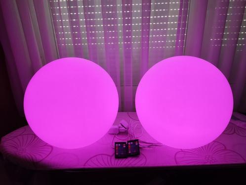 LED Bol 40cm Oplaadbaar, Huis en Inrichting, Lampen | Overige, Zo goed als nieuw, Ophalen