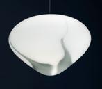 Vintage Peill & Putzler hanglamp wit melkglas jaren 70, Gebruikt, 50 tot 75 cm, Ophalen of Verzenden, Glas