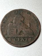2 Cents 1870 fr, Postzegels en Munten, Munten | België, Ophalen of Verzenden, Losse munt
