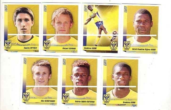 Panini / Football 2011 / STVV / 7 stickers, Verzamelen, Sportartikelen en Voetbal, Nieuw, Poster, Plaatje of Sticker, Verzenden