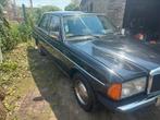 !!! MERCEDES 240D 1981 OLDTIMER  !!!, Auto's, Mercedes-Benz, 4 deurs, Stof, Zwart, Zwart