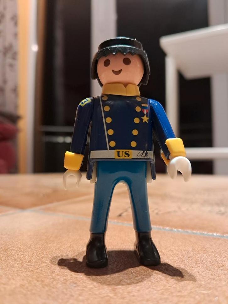 Playmobil Western - Noordelijke soldaat, Kinderen en Baby's, Speelgoed | Playmobil, Gebruikt, Los Playmobil, Ophalen of Verzenden