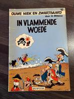 Ouwe Niek en Zwartbaard 1974 1ste druk In vlammende woede, Boeken, Stripverhalen, Ophalen of Verzenden