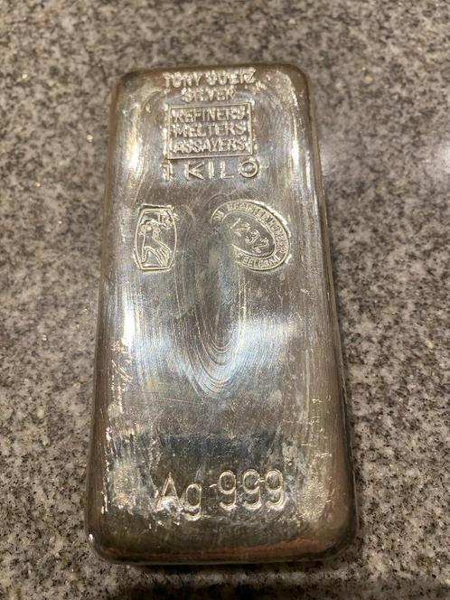 Zilverbaar - Tony Goetz AG 999, Postzegels en Munten, Edelmetalen en Baren, Zilver, Ophalen of Verzenden