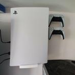 PlayStation 5 slim 1T + 2 controllers, Games en Spelcomputers, Ophalen of Verzenden, Gebruikt, Playstation 5