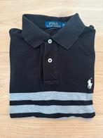Polo Ralph Lauren poloshirt zwart zeewitte strepen - M, Ophalen of Verzenden, Gedragen