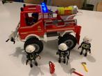 Playmobil terrein brandweerwagen met waterkanon nr. 9466, Ophalen, Zo goed als nieuw, Complete set