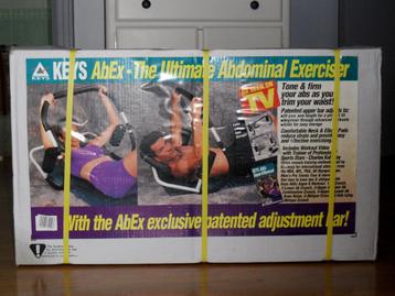 KEYS AbEx Buikspier oefentoestel, NIEUW in doos ! beschikbaar voor biedingen