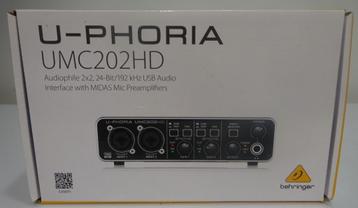 Behringer U-PHORIA interface beschikbaar voor biedingen
