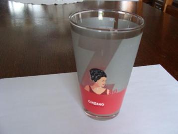 Ancien verre Cinzano, Mixinstyle 1980, italie, neuf, beschikbaar voor biedingen