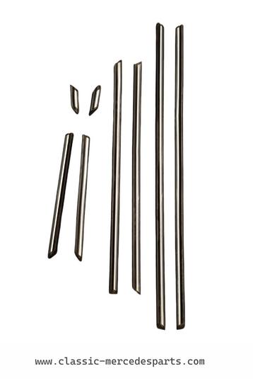 8x Sierstrip / stootlijst Mercedes w116 S-klasse  beschikbaar voor biedingen