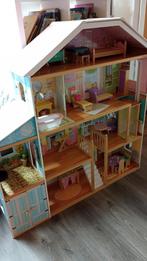 Poppenhuis KidKraft majestic mansion, Kinderen en Baby's, Ophalen, Zo goed als nieuw, Poppenhuis