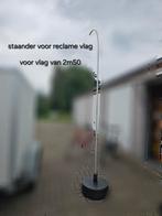 2 stuks staander reclamevlag ., Verzamelen, Merken en Reclamevoorwerpen, Ophalen, Zo goed als nieuw