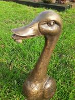 STATUE EN BRONZE REPRESENTANT UN CANARD, Enlèvement ou Envoi, Bronze