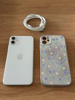 iPhone 11 blanc 64go, Telecommunicatie, Mobiele telefoons | Hoesjes en Screenprotectors | Apple iPhone, Ophalen, Zo goed als nieuw