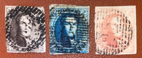 België 1849-50 Koning Leopold I Medaillons, Timbres & Monnaies, Timbres | Europe | Belgique, Enlèvement ou Envoi