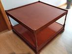 Salontafel kerselaar vierkant, Ophalen, 50 tot 100 cm, 50 tot 75 cm, Vierkant