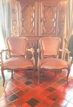 Paar CABRIOLET-FAUTEUILS, Huis en Inrichting, Ophalen, Hout