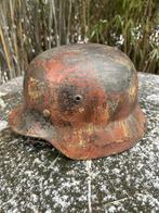 Duitse m35 ww2-helm, Verzamelen, Ophalen of Verzenden, Overige soorten