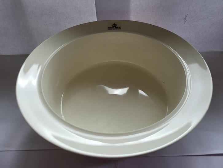 Royal Boch stapelbare schaal #3 Pieter Stockmans Pearl, Huis en Inrichting, Keuken | Servies, Nieuw, Kom(men), Effen, Keramiek