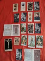 Oude verschillende religieuze afbeeldingen 1934-1951, Verzamelen, Ophalen of Verzenden, Gebruikt, Beeld(je), Christendom | Katholiek