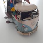 decoratie miniatuur - retro VW busje - blikken - vintage, Nieuw, Ophalen of Verzenden